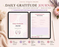 Daily Gratitude Journal | Mindfulness, Self-Care Planner (Digital PDF)